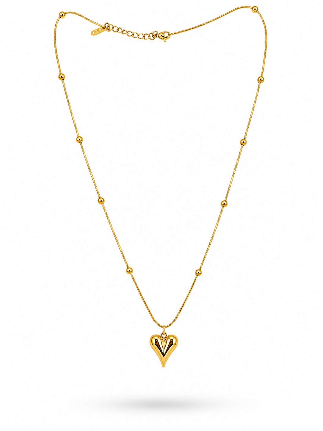 Golden Heart Luxe Necklace