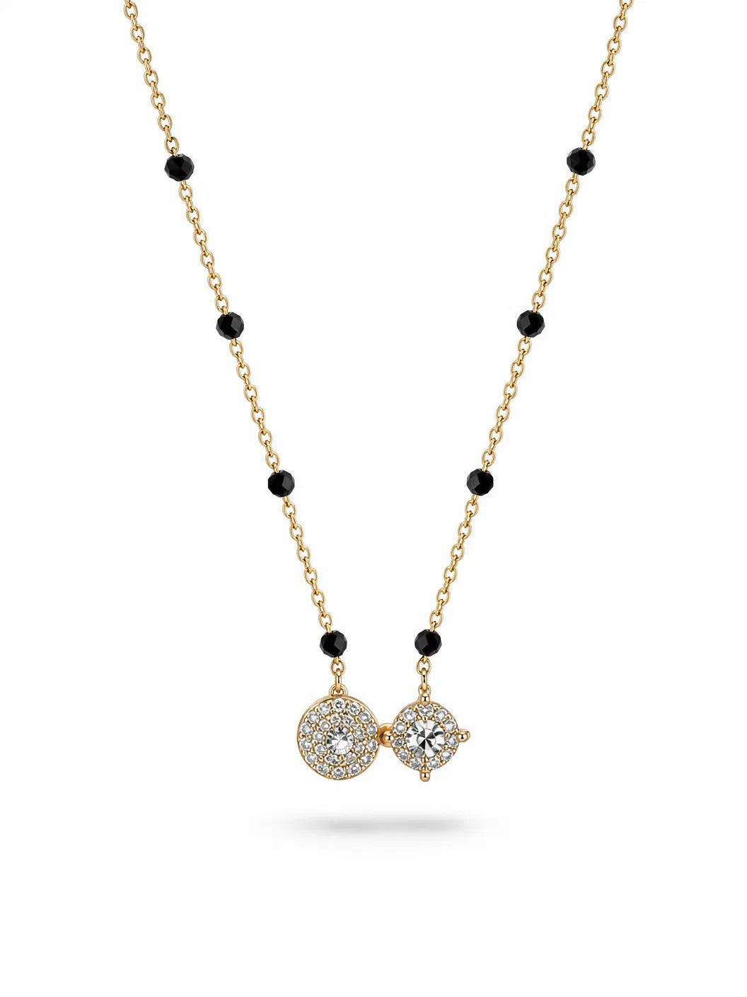 Dual Spark Charm Mangalsutra