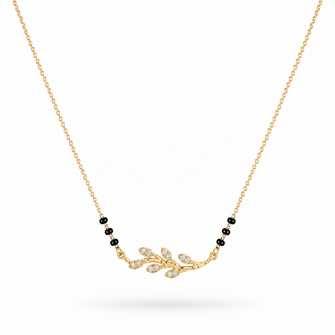 Nature’s Grace Leaf Mangalsutra