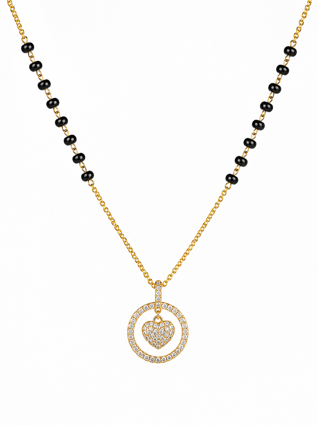Eternal Heart Halo Mangalsutra