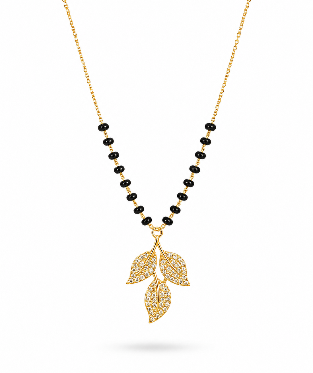 Golden Leaf Elegance Mangalsutra