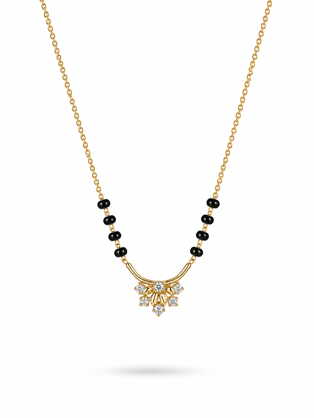 Radiant Blossom Diamond Mangalsutra