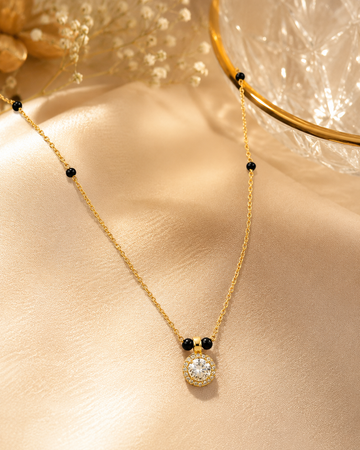Celestial Diamond Charm Mangalsutra