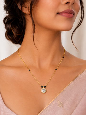 Celestial Diamond Charm Mangalsutra