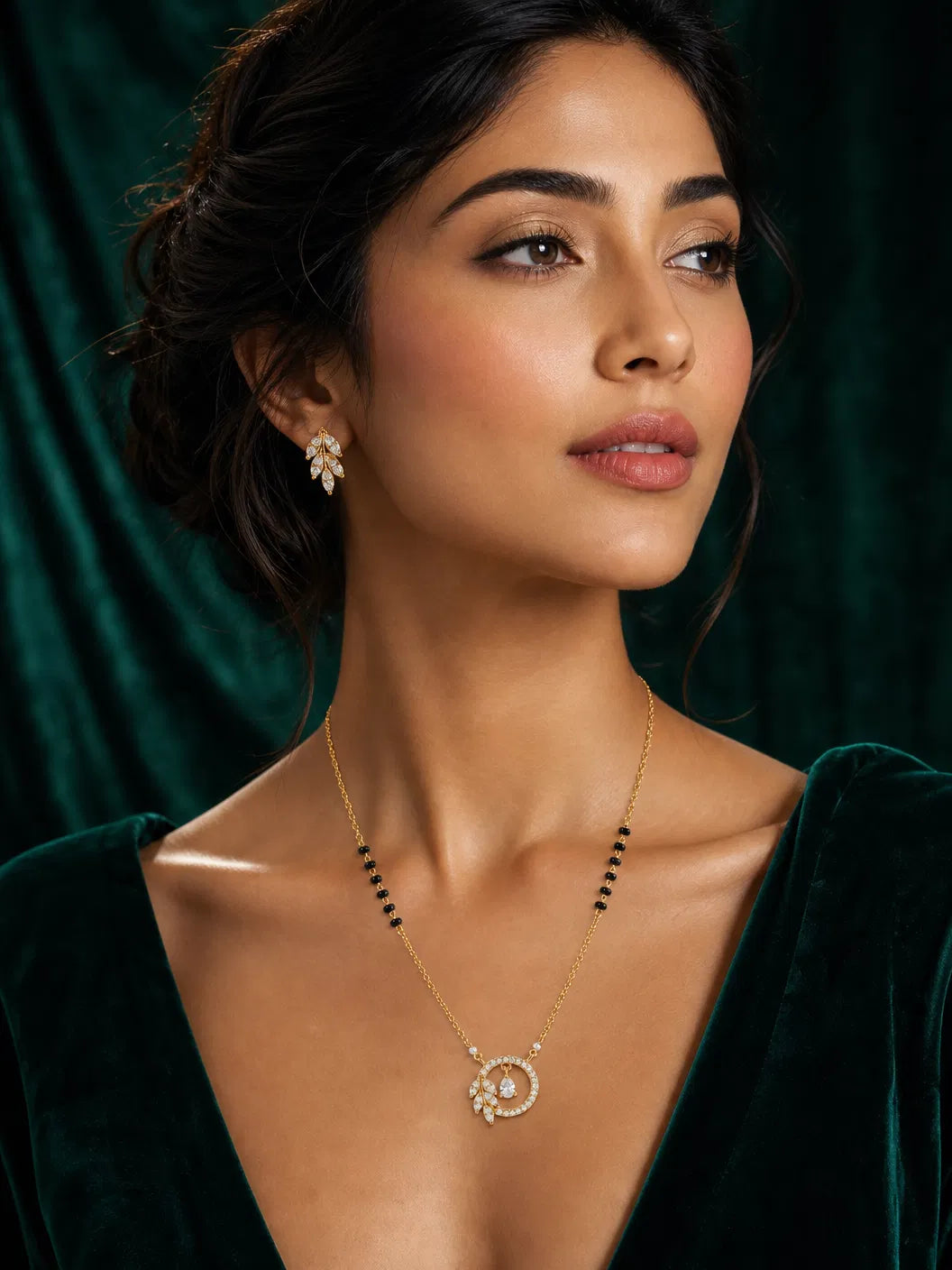 Moonleaf Grace Mangalsutra