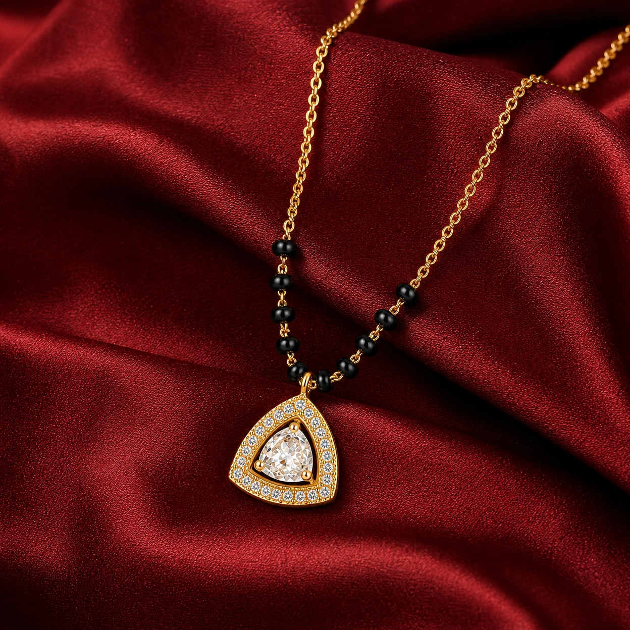 Radiant Trinity Spark Mangalsutra