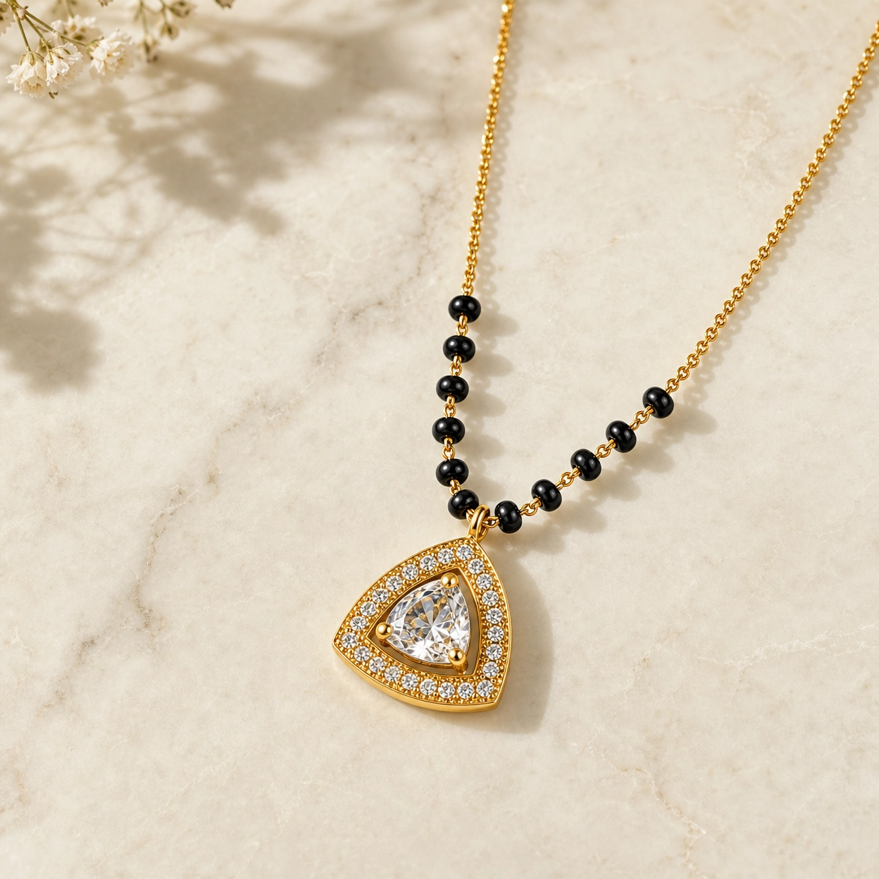 Radiant Trinity Spark Mangalsutra