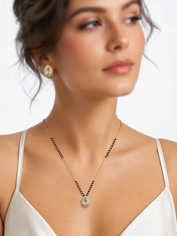 Pearl Drop Elegance Mangalsutra